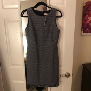 Loft Fringe Hem Dress NWT